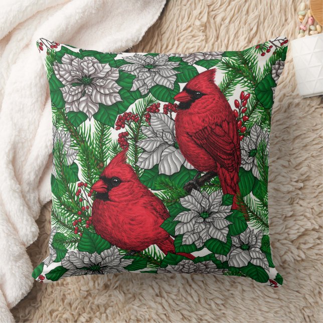 Cardinals 2 throw pillow (Blanket)
