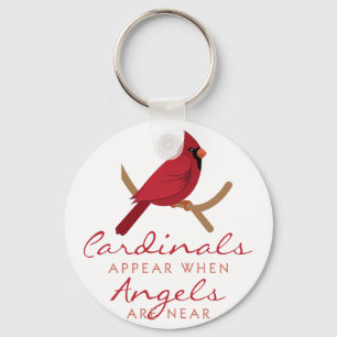 Cardinals Appear Keychain