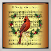 Cardinal Bird, Winter Poster, Cardinals Appear When Angels Are Near -  FridayStuff