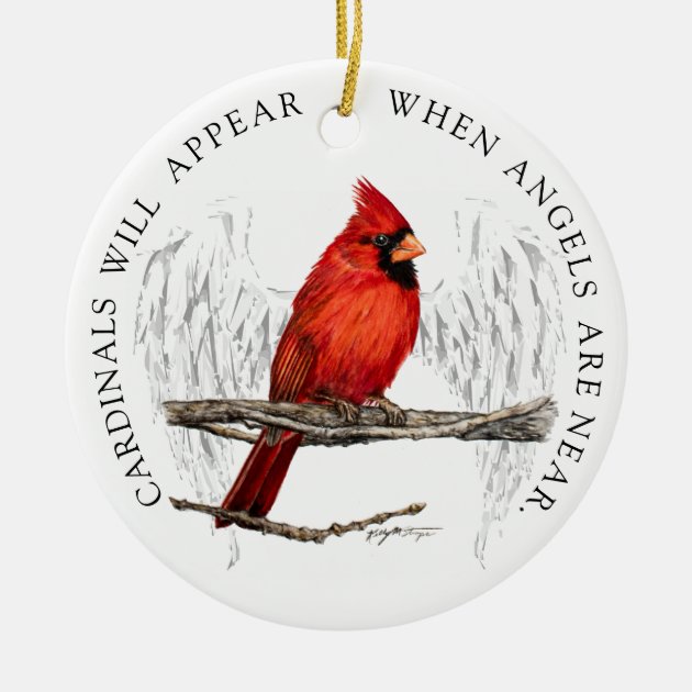 See Options. When Cardinals Appear Your Loved One is Near Custom Name Memorial 