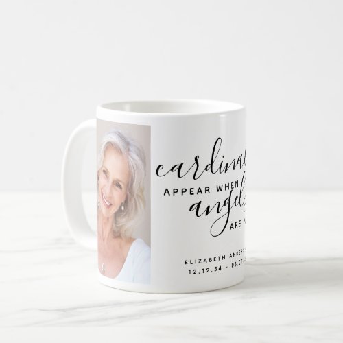 Cardinals Appear When Angels are Near Photo Coffee Mug