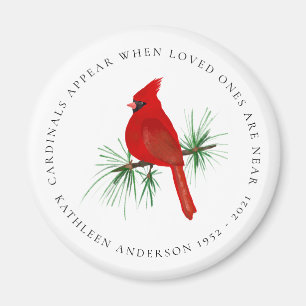 Cardinals Appear When Loved Ones Are Near Magnet