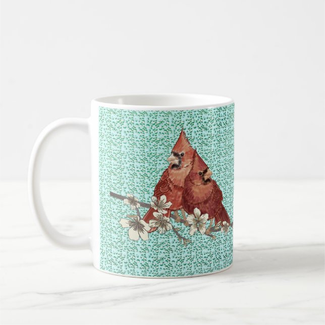 Cardinals Branch  Mug (Left)