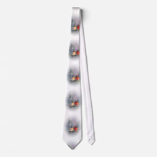CARDINALS by SHARON SHARPE Neck Tie (Front)