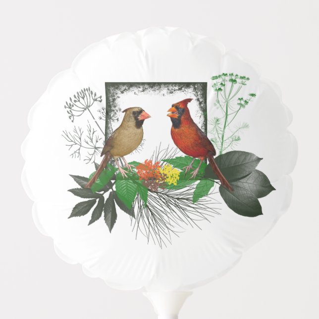 Cardinals Corner Balloon (choose colour) (Front)