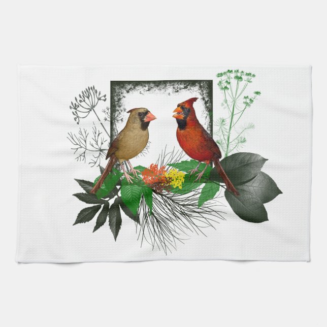 Cardinals Corner Kitchen Towel (Horizontal)