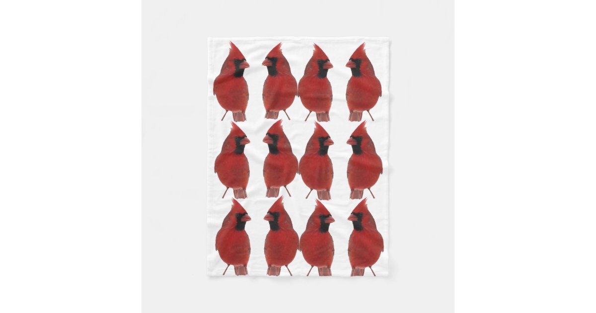 Cardinals Fleece Blanket Zazzle