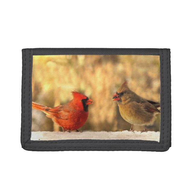 Cardinals in Autumn Wallet (Front)