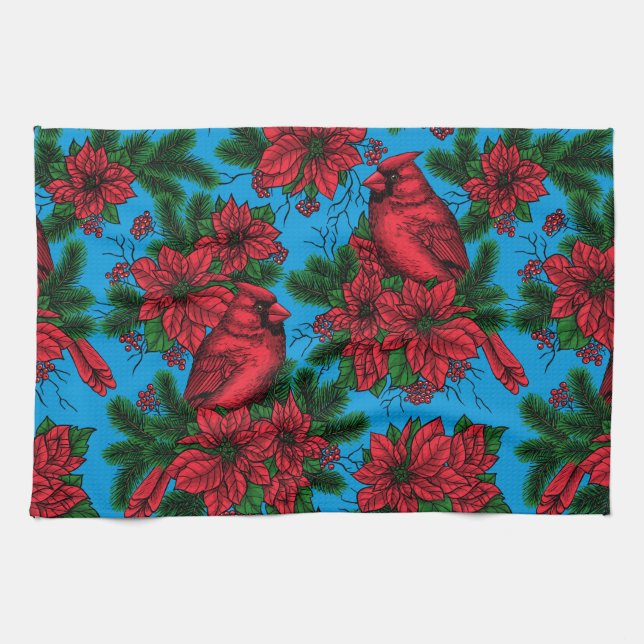 Cardinals Kitchen Towel (Horizontal)