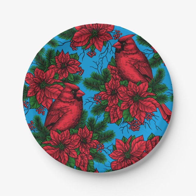 Cardinals Paper Plates (Front)