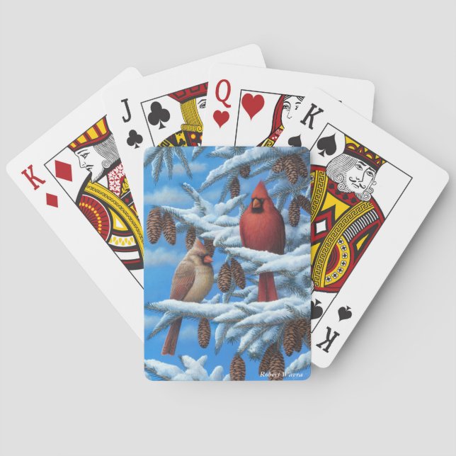 Cardinals Playing Cards (Back)