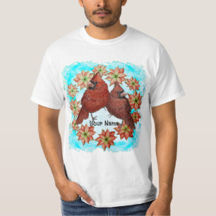 Cardinals Poinsettias T-Shirt