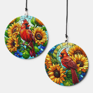 CARDINALS WIND CHIME