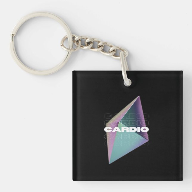 Cardio Keychain (Front)