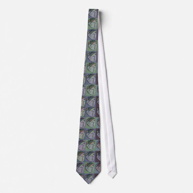 Cardiologist Artsy Heart Tie (Front)