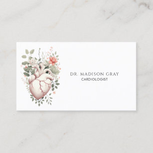 Cardiologist Business And Appointment Business Card