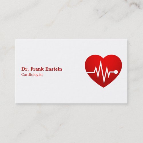 Cardiologist Business Card