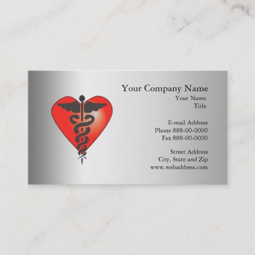Cardiologist  Business Card