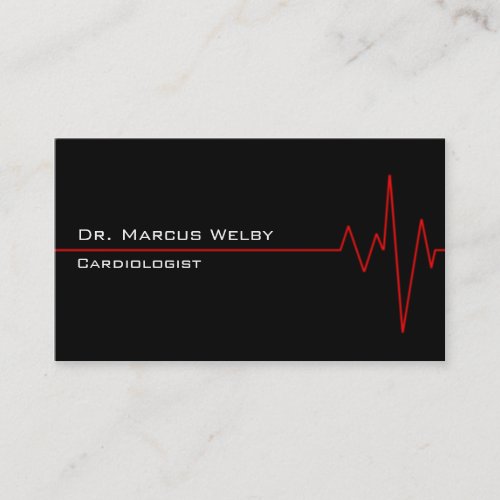 Cardiologist Business Card