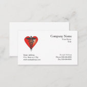 Cardiologist  Business Card (Front/Back)