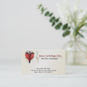 Cardiologist  Business Card (Standing Front)