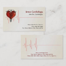 Cardiologist Business Card