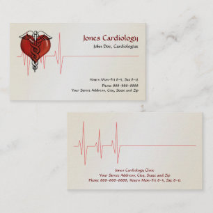 Cardiologist  Business Card