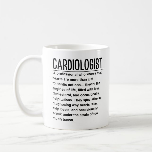 Cardiologist Coffee Mug (Left)