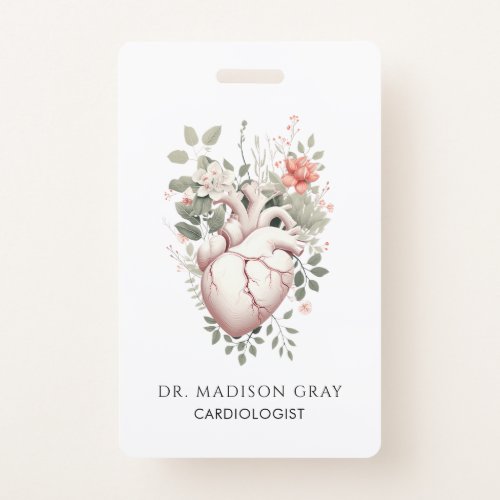 Cardiologist Doctor Badge