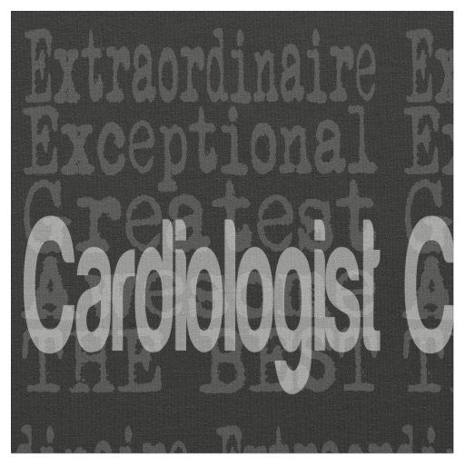 Cardiologist Extraordinaire Fabric