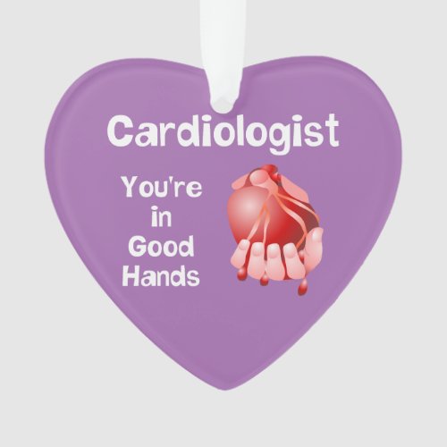 Cardiologist Good Hands  Ornament