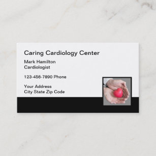 Cardiologist Heart Care Medical  Business Card