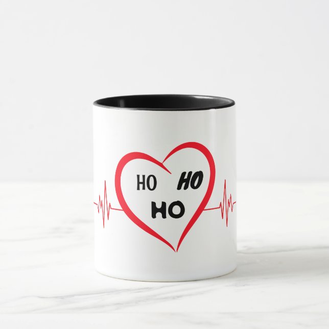 cardiologist heart doctor cardiology Christmas  Mug (Center)