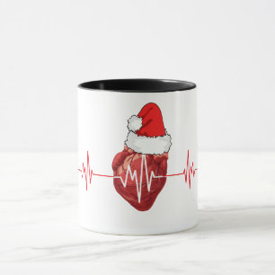 cardiologist heart doctor cardiology Christmas Mug