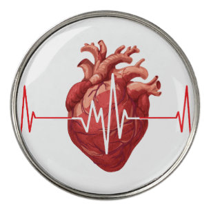 cardiologist heart doctor cardiology I Hear You Golf Ball Marker