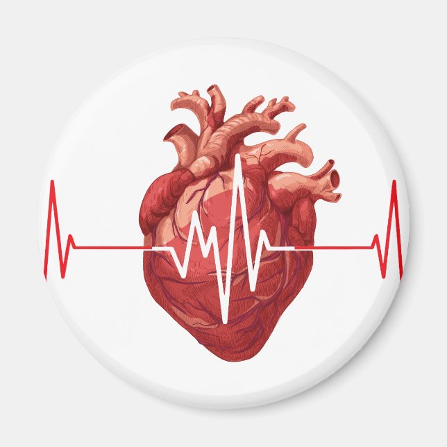 cardiologist heart doctor cardiology I Hear You Magnet (Front)