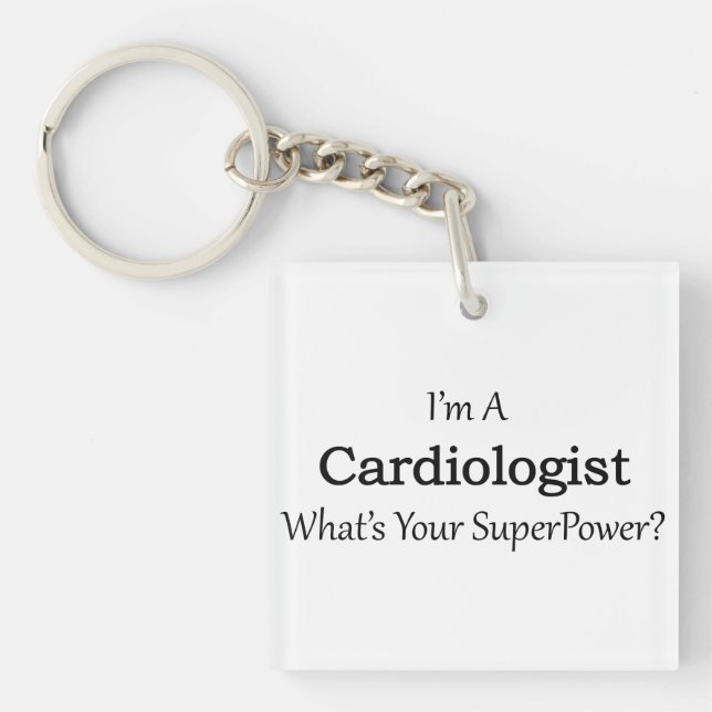 Cardiologist Keychain (Front)