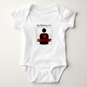 CARDIOLOGIST LOGO BABY BODYSUIT