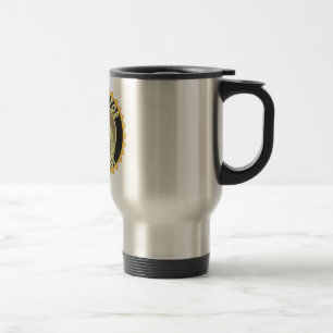 CARDIOLOGIST LOGO - HEART DOCTOR TRAVEL MUG