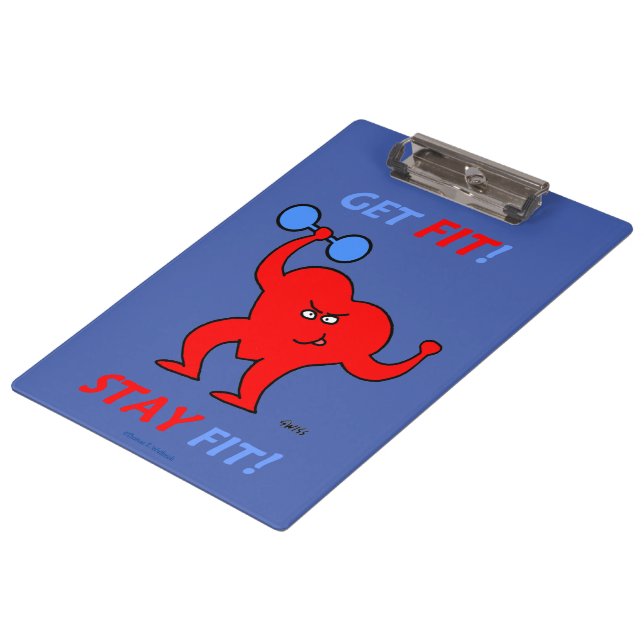 Cardiologist or Cardiology Nurse Personalized Clipboard (Angled)