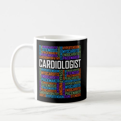 Cardiologist Words Cardiology Graduate Coffee Mug
