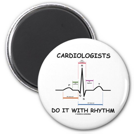 Cardiologists Do It With Rhythm (ECG/EKG) Magnet