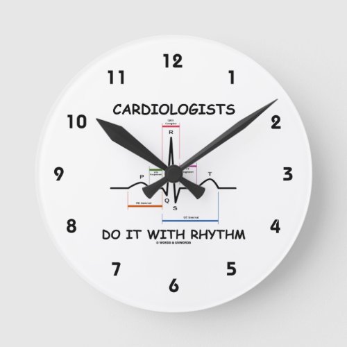 Cardiologists Do It With Rhythm ECG  EKG Round Clock