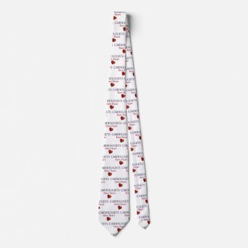 Cardiologists Have Heart Neck Tie by doctor_stuff at Zazzle
