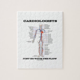 Cardiologists Just Go With The Flow (Circulatory) Jigsaw Puzzle