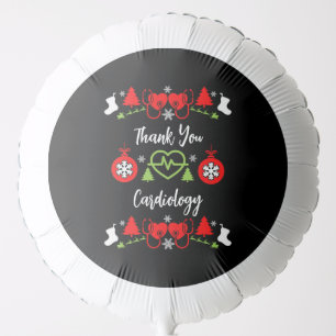 Cardiology Christmas Medical Staff Gifts Balloon