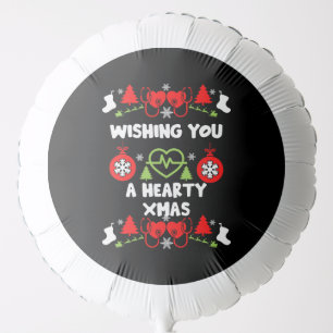 Cardiology Christmas Medical Staff Gifts Balloon