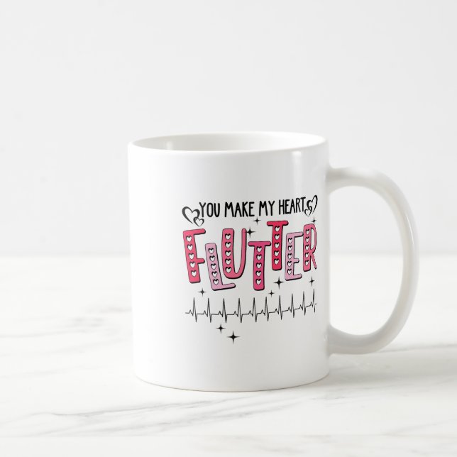 Cardiology Cvicu Cardiac Nurse Cardiovascular Nurs Coffee Mug (Right)