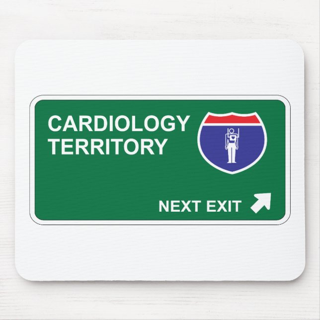 Cardiology Next Exit Mouse Pad (Front)