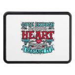 Cardiology Nurse Graphic  Dress Hitch Cover